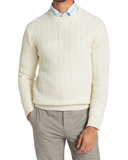 Saks Fifth Avenue Slim Fit Textured Striped Sweater