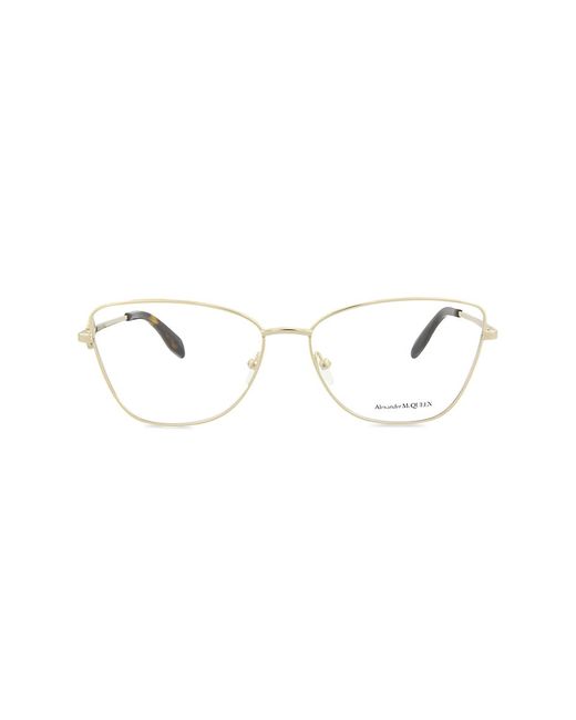 Alexander McQueen 58MM Cat Eye Eyeglasses