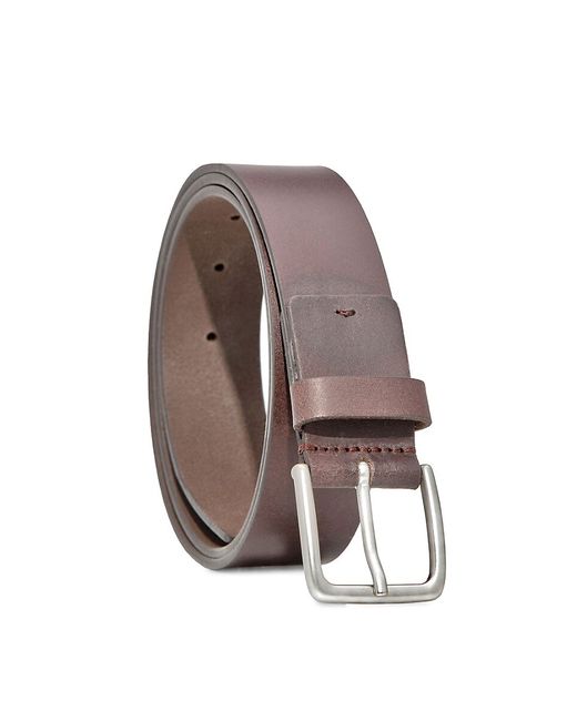 Made in Italy Waxy Leather Belt