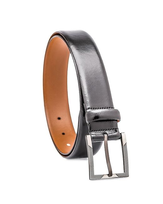Made in Italy Leather Dress Belt