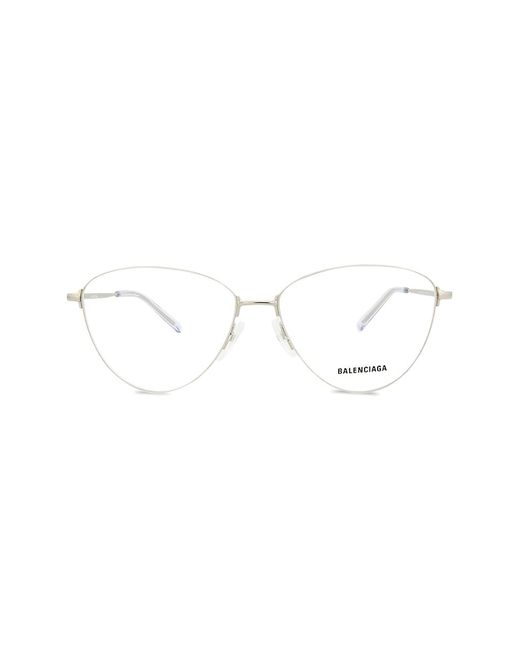 Balenciaga 58MM Reverse Cat Eye Eyeglasses