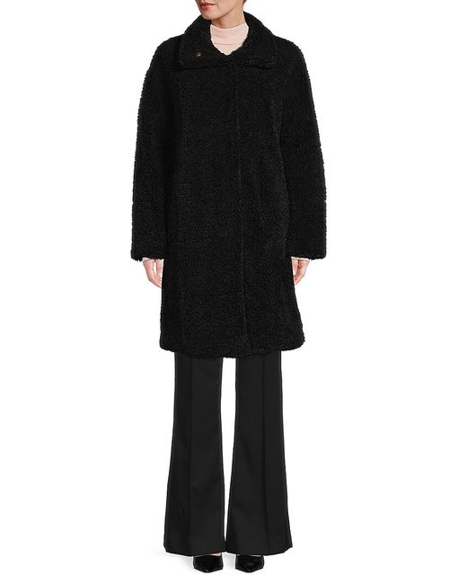 Donna Karan Faux Fur Coat