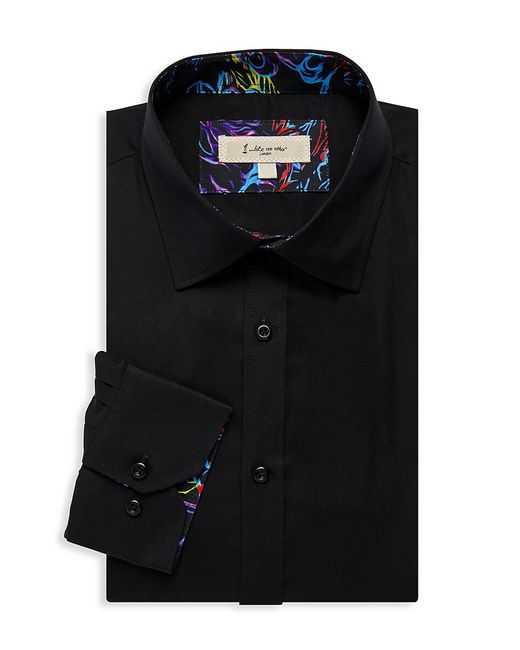1 Like No Other 1.Like No Other Contrast Cuff Dress Shirt