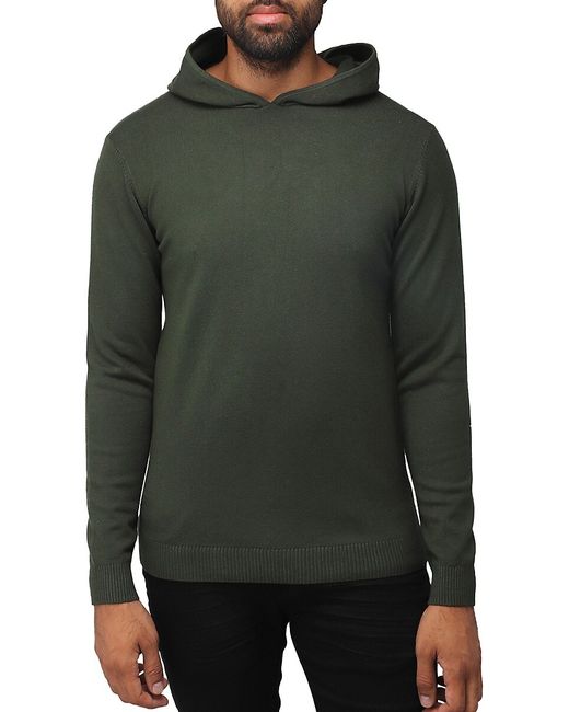 X Ray Solid Hooded Sweater