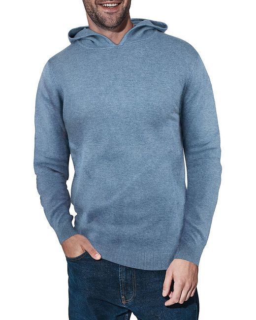 X Ray Mens Solid Hooded Sweater
