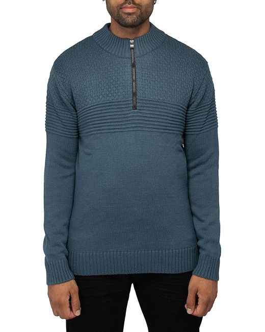 X Ray Quarter Zip Up Pullover