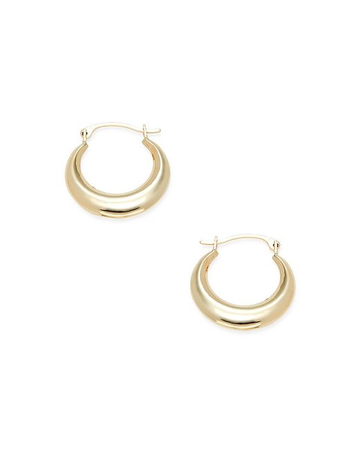 Saks Fifth Avenue 14K Hoop Earrings