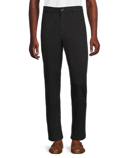 Saks Fifth Avenue Solid Flat Front Pants