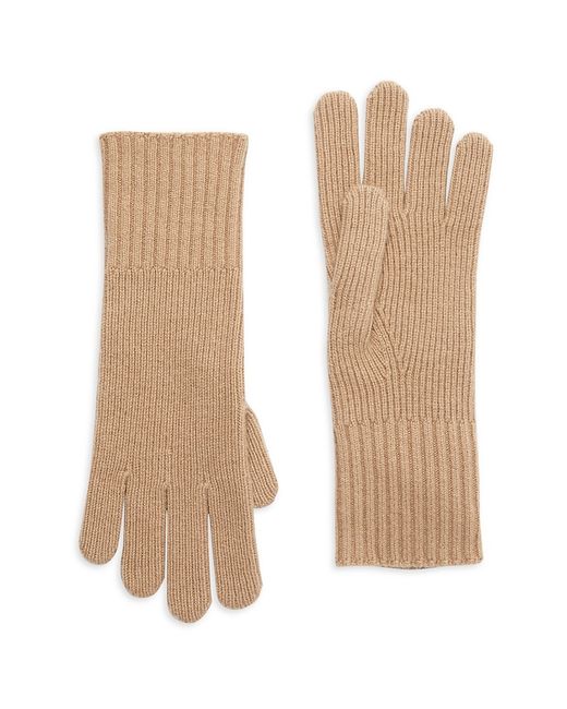 Vince Ribbed Cashmere Blend Gloves