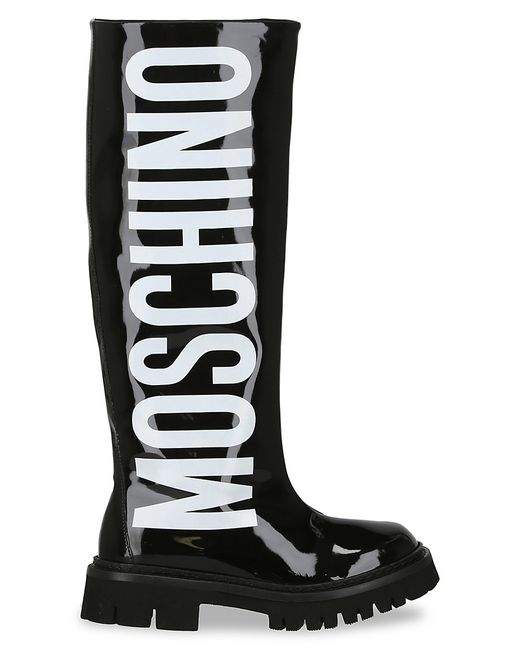 Moschino Logo Rain Boots 40 10