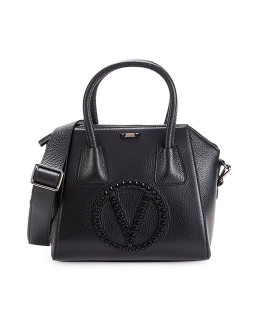 Valentino Bags by Mario Valentino Minimi Rockstuds Logo Leather Satchel