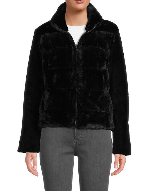 Blue Duck Faux Fur Reversible Quilted Jacket