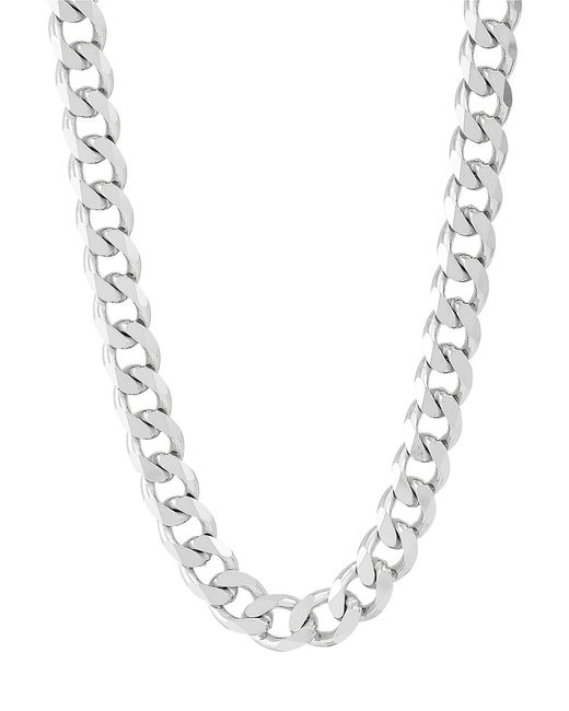 Saks Fifth Avenue Made in Italy Sterling Curb Chain