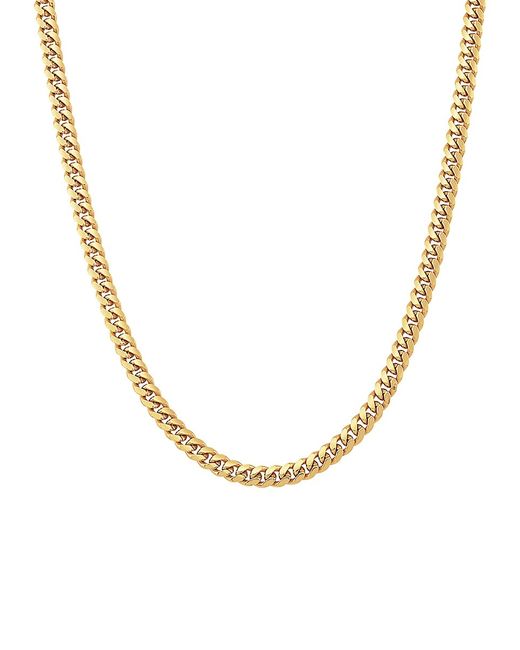 Saks Fifth Avenue Made in Italy 14K Goldplated Sterling Chain Necklace