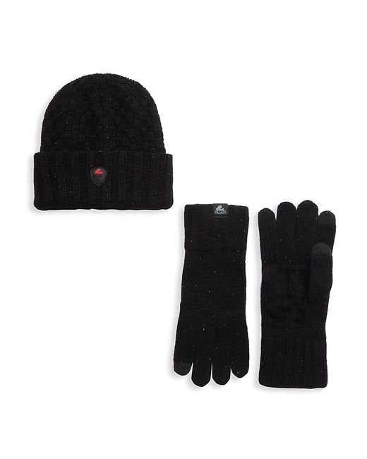 Pajar 2-Pack Logo Knitted Beanie Gloves Set