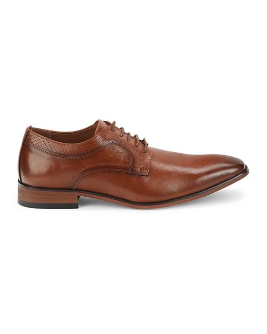 Tommy Hilfiger Solid Perforated Derby Shoes