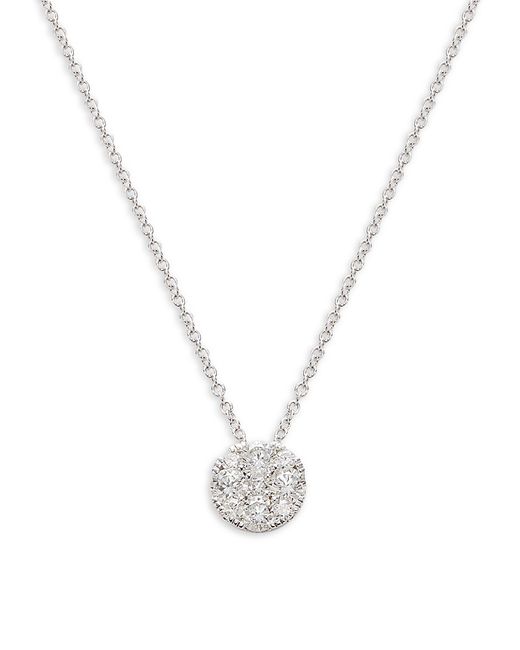 Saks Fifth Avenue 14K 0.62 TCW Diamond Pendant Necklace