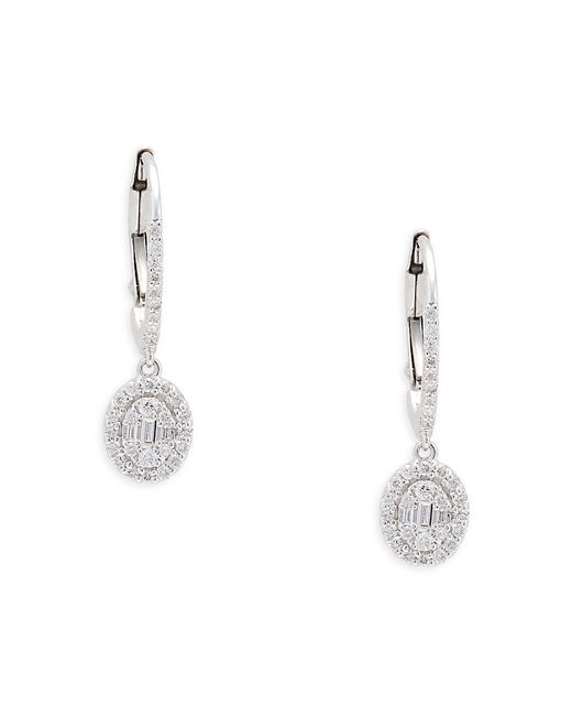Saks Fifth Avenue 14K 0.37 TCW Diamond Drop Earrings