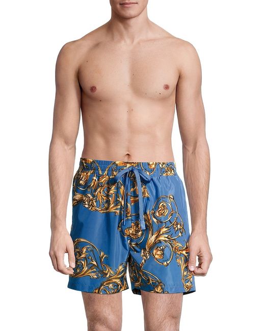 Versace Jeans Couture Garland Printed Swim Shorts 54 38