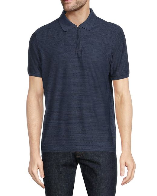 Kenneth Cole Heathered Knit Polo