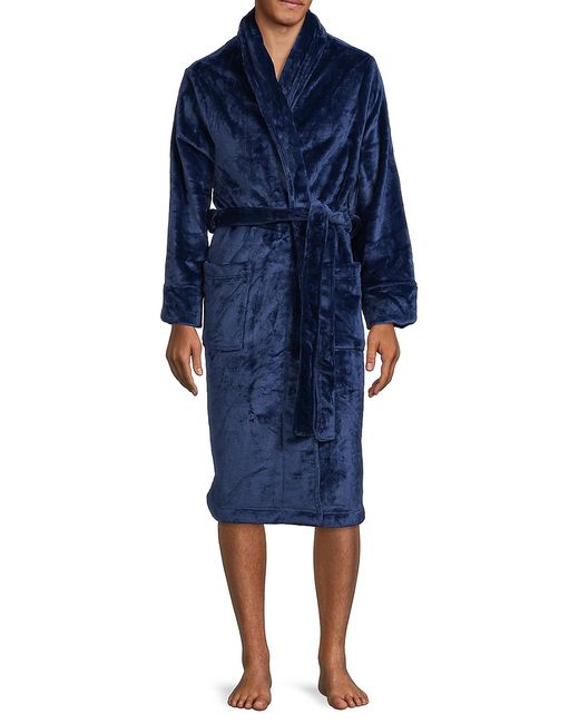 Saks Fifth Avenue Plush Velvet Robe