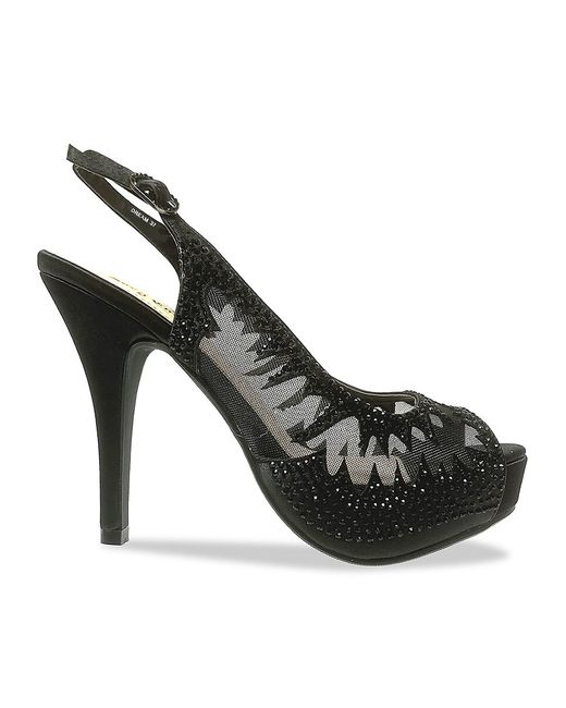 Lady Couture Dream Embellished Platform Sandals 35 5