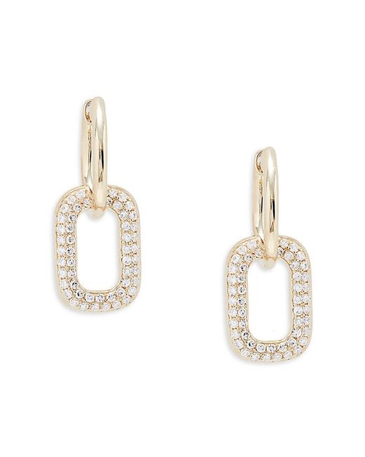 Saks Fifth Avenue 14K 0.23 TCW Diamond Drop Earrings