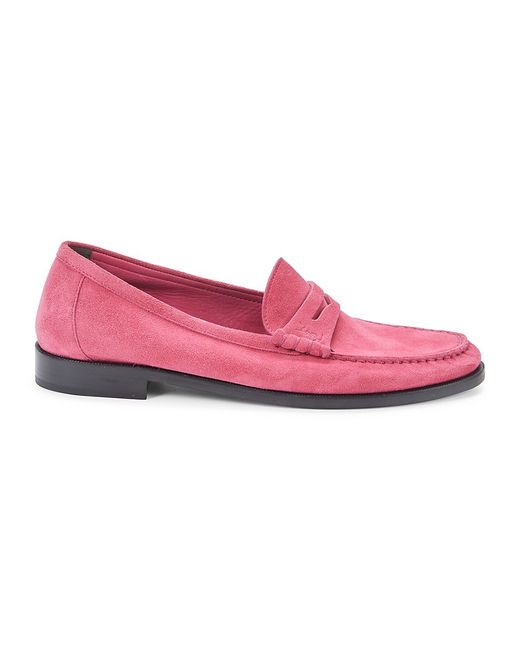 Saint Laurent Suede Penny Loafers 42 9