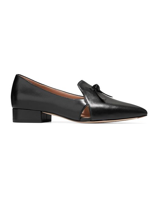Cole Haan Viola Pointed Toe Leather Loafers