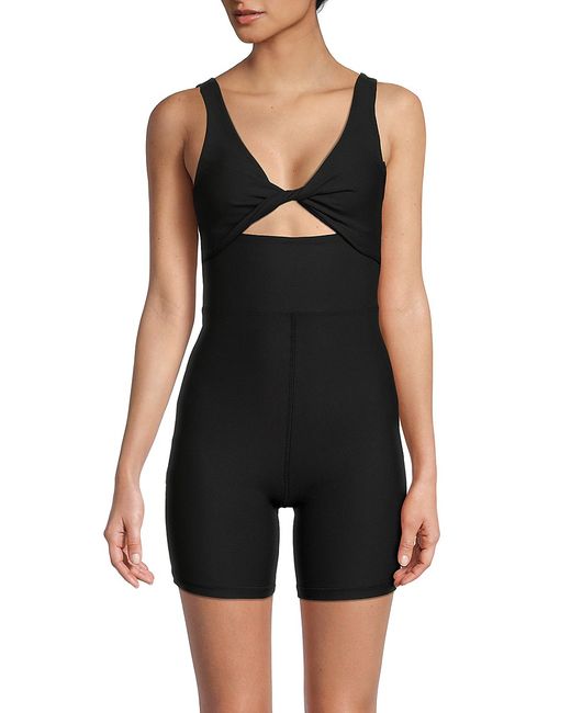 WeWoreWhat Twisted Cutout Romper