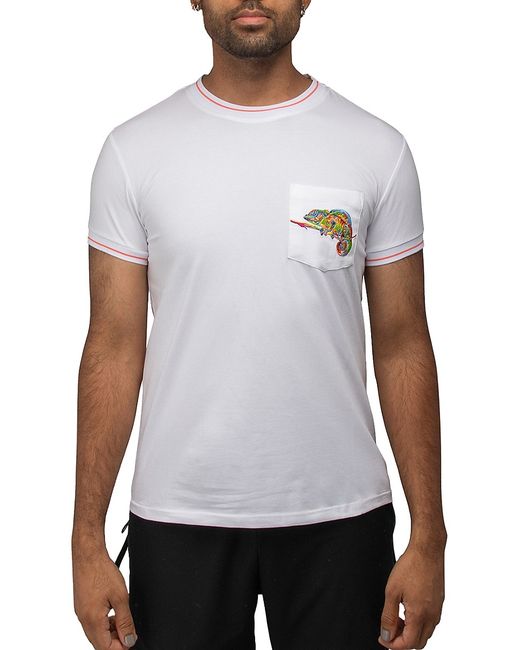 X Ray Embroidered Pocket T Shirt