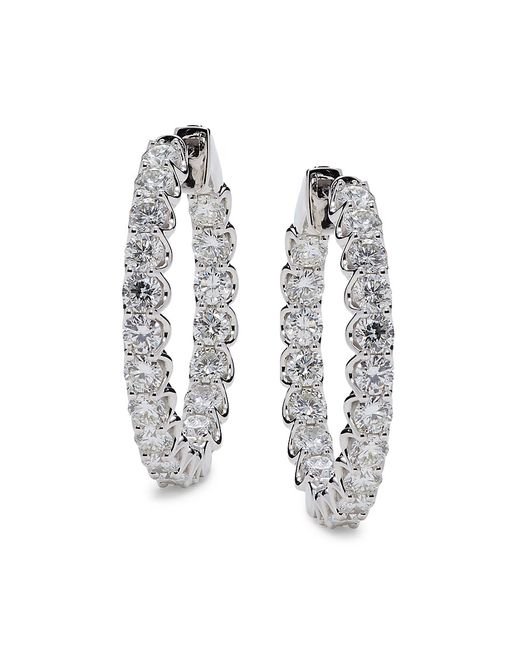 Badgley Mischka 14K 4.0 TCW Diamond Earrings