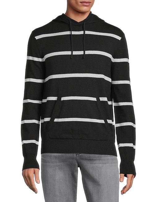 Truth By Republic Mens Striped Hoodie