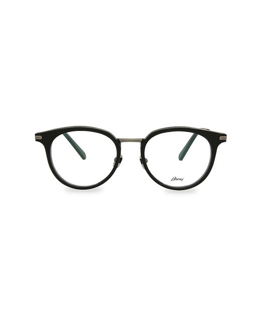 Brioni 51MM Round Eyeglasses
