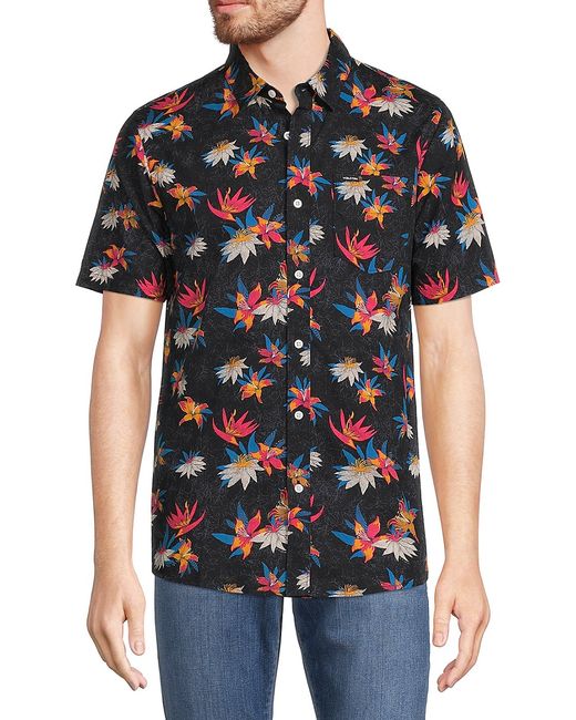 Volcom Warbler Floral Print Shirt