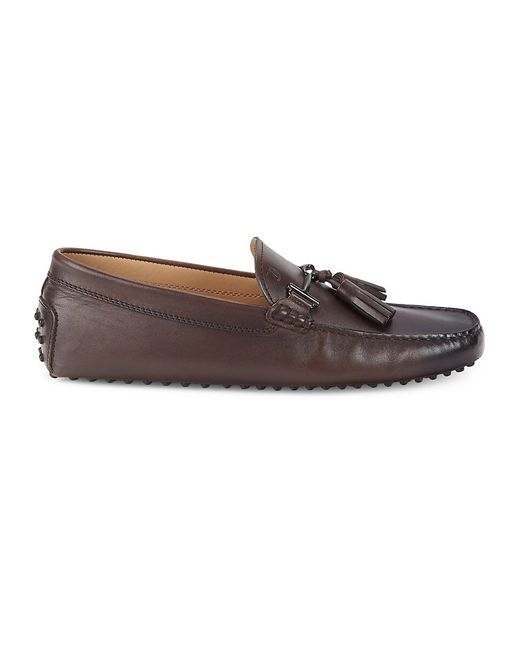 Tod's Tassel Leather Driving Loafers 10 UK 11 US