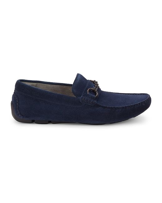 Kenneth Cole Suede Bit Driving Loafers