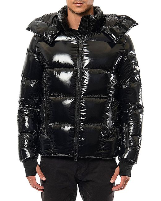 The Recycled Planet Glacier Nylon Cire Puffer Jacket