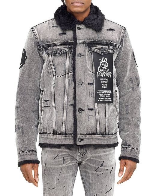 Cult Of Individuality x Naughty by Nature Type 3 Faux Fur Lined Denim Jacket
