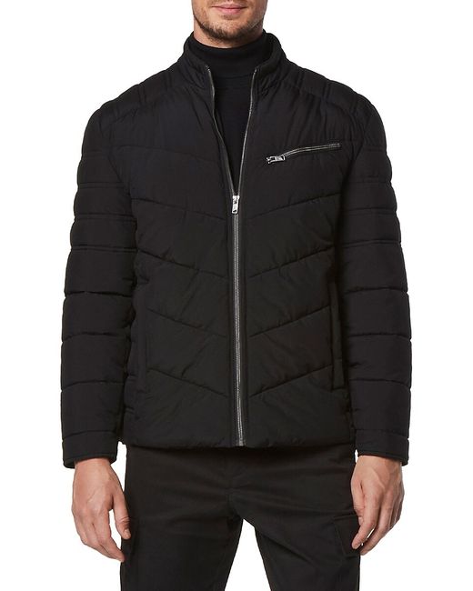 Andrew Marc Winslow Stand Collar Puffer Jacket