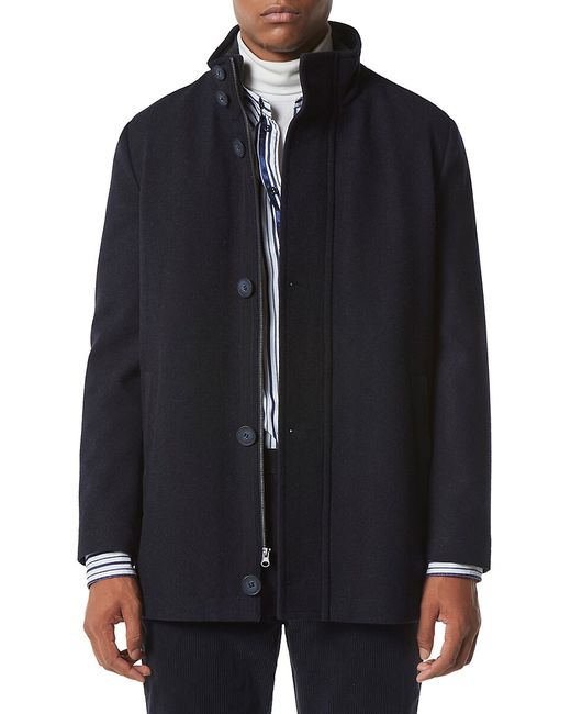 Andrew Marc Quilted Wool Blend Jacket