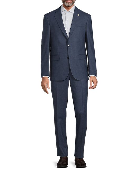Ted Baker London Jay Graph Check Wool Suit