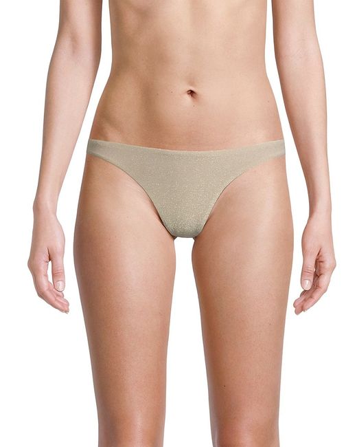 Sara Cristina Shimmering Low Rise Bikini Bottom