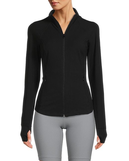 Yogalicious Lux Solid Track Jacket