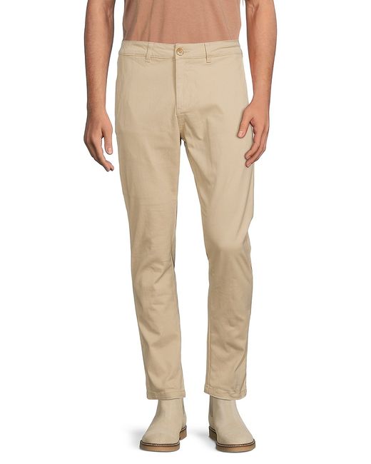 Saks Fifth Avenue Flat Front Chino Pants