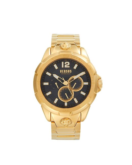 Versus 44MM Goldtone Stainless Steel Bracelet Watch