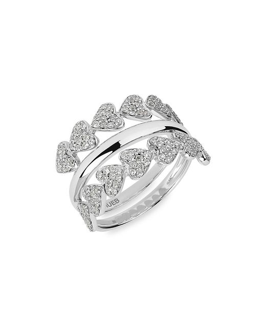 Hueb Hearts 18K 0.85 TCW Diamond Ring