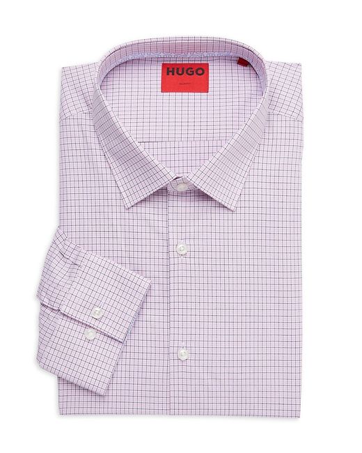 Hugo Hugo Boss Koey Slim Fit Plaid Dress Shirt