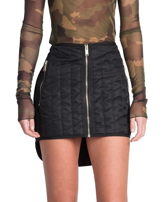 Heron Preston Ex-Ray Quilted Mini Skirt 40 XS