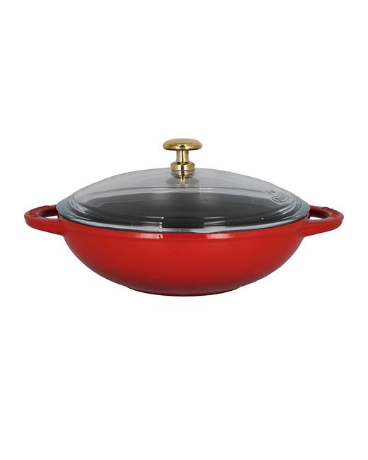 Chasseur French Cast Iron Wok Glass Lid